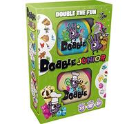 Asmodee , Dobble Junior , Card Game , Ages 4+ , 2-8 Players , 15 Minutes Playing Time