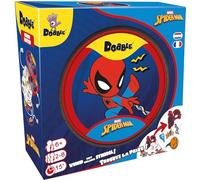 Asmodee DOBBLE Spiderman - Juego de observación y Reflejos - Juego de Familia Marvel - Desde 6 años - 2 a 8 Jugadores - 15 min - versión Francesa