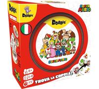 Asmodee: Dobble Super Mario, Eco-Sleeve, Divertido Juego de Mesa para Toda la Familia, 2-8 Jugadores, a Partir de 6 años, edición en Italiano