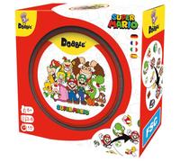 Asmodee, Dobble Super Mario, Juego Definitivo de Observación y Velocidad para Familias y Niños, A Partir de 7 Años, De 2 a 8 Jugadores, 15 Minutos por Partida, Multilengüaje (Incluye Español)