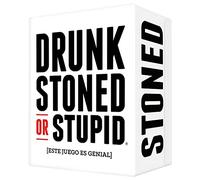 Asmodee | Drunk, Stoned or Stupid | Juego de Cartas para Fiestas con Amigos | A Partir de 18 Años | A Partir de 4 Jugadores | 30 Minutos por Partida | Español