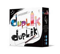 Asmodee Duplik Big Box - Juego de Dibujo para niños a Partir de 8 años, Divertido Juego de Mesa y Ambiente Familiar para los Que no Saben Dibujar, de 3 a 10 Jugadores, 45 Minutos, versión Italiana