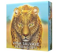 ASMODEE EDITIONS IBERICA S.L.U. Vida Salvaje: Serengeti - Juego de Mesa para 1-4 Jugadores, a partir de 14 años