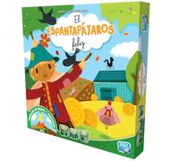 Asmodee El espantapájaros Feliz, ¡Trabajad en Equipo y construid!, Juego de Mesa, A Partir de 5 Años, De 2 a 4 Jugadores, 15 Minutos por Partida, Español