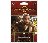 Asmodee - El Señor de los Anillos, el Juego de Cartas: Elfos de Lórien, mazo preconstruido, edición en Italiano, 10713