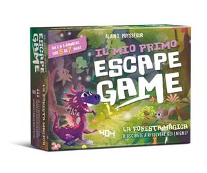 Asmodee Escape Box: Mi Primer Escape Game, El Bosque Mágico, Búsqueda del Tesoro para Niños, 2-5 Jugadores, 5-7 Años, Edición en Italiano