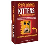 Asmodee Exploding Kittens Edición Gato Ratero, Exclusivo, Juego para niños y Adultos a Partir de 7 años, No Hagas explotar los Gatitos, De 2 a 5 Jugadores, 15 Minutos por Partida, Español