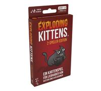 Asmodee Exploding Kittens Edición para 2 jugadores | Juego básico | Juego de fiesta | Juego de cartas | 2 jugadores | A partir de 7 años | Más de 10 minutos | Alemán