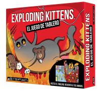 Asmodee - Exploding Kittens: el juego de tablero - Juego de Mesa - 2 a 6 Jugadores - + 7 años, 15 a 30 Minutos - Español