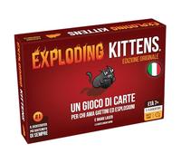 Asmodee Juego de cartas Exploding Kittens - Juego de fiesta 2-5 jugadores, +7 - Versión italiana