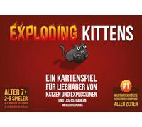 Asmodee- Exploding Kittens Juego de cartas y fiestas en alemán, Multicolor, large (ASMD0007) - Versión alemana