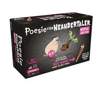 Asmodee Exploding Kittens, Poesía para Neandertales NSFW Edition, Juego de Fiesta, Juego de Cartas, 2 Jugadores, a Partir de 18 años, 15 Minutos, alemán, Multicolor, Multicolor