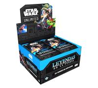 Fantasy Flight Games Asmodee FFG Star Wars Unlimited Juego Coleccionables Leyendas de la Fuerza, 24 Sobres de 16 Cartas, TCG a Partir de 12 Años, para 2 Jugadores, Español, Multicolor SWH0502ES