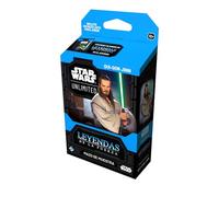 Asmodee FFG Star Wars Unlimited Juego De Cartas Coleccionables Leyendas de la Fuerza - Mazo de Muestra Qui-Gon Jinn - Cartas exclusivas - A Partir de 12 años, 2+ Jugadores - Español