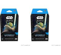 Asmodee FFG Star Wars Unlimited Juego De Cartas Coleccionables Leyendas de la Fuerza, sobre 16 Cartas, TCG a Partir de 12 Años, para 2 Jugadores, Español (Paquete de 2)