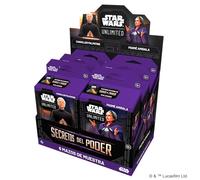 Asmodee FFG Star Wars Unlimited Juego De Cartas Coleccionables Secretos del Poder - Display de 6 Mazos de Muestra : Padmé Amidala y Palpatine - A Partir de 12 años, 2+ Jugadores - Versión española