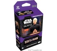 Asmodee FFG Star Wars: Unlimited Secrets du Poder - Deck de Inicio Canciller Palpatine - Juego de Cartas coleccionables - Tarjetas exclusivas - A Partir de 12 años, 2+ Jugadores - Versión Francesa
