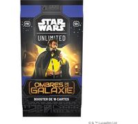 Asmodee FFG Star Wars: Unlimited Sombras de la Galaxia - Booster de 16 Cartas (Modelo Aleatorio) - Tarjetas coleccionables - Juego de Mesa - para Adultos y niños, a Partir de 12 años - Versión