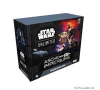 Asmodee - FFG - Star Wars: Unlimited Trading Card Game - Cenizas del Imperio - Caja de liberación previa (6 Paquetes de Refuerzos) - TCG para niños y Adultos, Mayores de 12 años, 2 Jugadores, 20