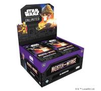Asmodee - FFG - Star Wars: Unlimited Trading Card Game - Master of Intrige - Booster Display (24 Booster Packs) - TCG para niños y Adultos, Mayores de 12 años, 2+ Jugadores, 20 Minutos, alemán