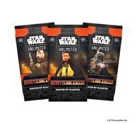 Asmodee - FFG - Star Wars: Unlimited Trading Card Game - Tiempos sin Ley - Booster con 16 Cartas, TCG para niños y Adultos, Edad 12+, 2+ Jugadores, 20 Minutos, alemán