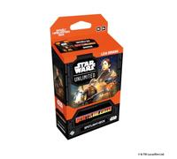 Asmodee - FFG - Star Wars: Unlimited Trading Card Game - Tiempos sin Ley - Spotlight Deck Leia Organa, Tarjetas exclusivas, TCG para niños y Adultos, Mayores de 12 años, 2+ Jugadores, 20 Minutos
