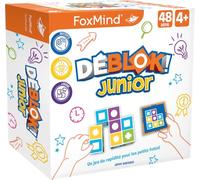 ASMODEE-Foxmind - Déblok Junior - Juegos de Mesa - Juegos Infantiles - Juego de Velocidad a Partir de 4 años - 1 a 4 Jugadores - 20 min - Versión Francesa