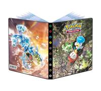 Asmodee- Fuecoco, Sprigatito, Quaxly and Gyarados 4-Pocket Portfolio Juguete, Dibujo, Multicolor (16065)