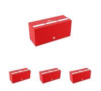 Asmodee Gamegenic Triple Deck Holder 300+ XL Red - Caja para mazos (Paquete de 4)
