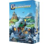 Asmodee Hans im Glück | Carcasona: Sombras y Niebla | Juego de Mesa | Juego de Azulejos | A Partir de 8 Años | 1 a 5 Jugadores | 35 Min, (HIGCARFC01FR)