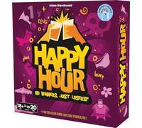 Asmodee Happy Hour - Juego de ambiente para adultos Made in France - El mejor juego para beber a partir de 18 años - Desafíos variados - Llena las vasos! - 20 min - 3 a 10 jugadores - Versión francesa