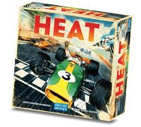 Asmodee - Heat - Juego de Estrategia de Carreras de Coches - Juego de Mesa estrategico para niños a Partir de 10 años - 1 a 6 Jugadores - 60 min - Carrera inmersiva - Español