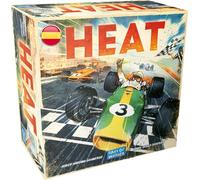 Asmodee Heat, Juego de Mesa de Estrategia y Carreras de Coches