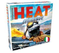 Asmodee - Heat: Leyendas - Expansión Juego de Mesa Heat | Juego de mesa adrenalina con carreras de coches de carreras - 1-5 jugadores - 10+ años - 60 minutos - Edición italiana
