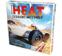 Asmodee Heat: Terreno Inestable,Expansión de Juego de Carreras, Juego de Mesa, A Partir de 10 Años, De 1 a 7 Jugadores, 30-60 Minutos por Partida, Español