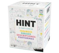 Asmodee Hint, Juego de Mesa de Fiesta de Adivinar con Mímica, Dibujo, Tarareo y Descripción, Divertido Party Game para Equipos, A Partir de 15 Años, De 4 o más Jugadores, 30 Minutos, Español