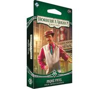 Asmodee - Horror en Arkham® - Juego de Cartas - Andre Patel Investigador - FFG - Deck Truand evolutivo narrativo - Juego Experto - 14+ - 60 a 120 min - Versión Francesa