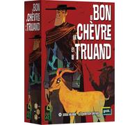 Asmodee Igiari Le BUON, LA Chevre ET Le Truand - Juego de Mesa - Juego de Cartas y Bluff a Partir de 14 años - 2 a 5 Jugadores - 45 min - Versión Francesa