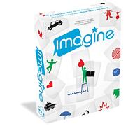 Asmodee Juego de cartas Imagine – +1000 enigmas, 3-8 jugadores, 12+ años, 30 min, Español