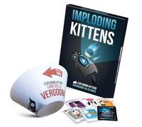 Asmodee - Imploding Kittens, Expansión de Juego de Cartas Exploding Kittens, Edición en Italiano, 8617, 7-99 años - Versión italiana
