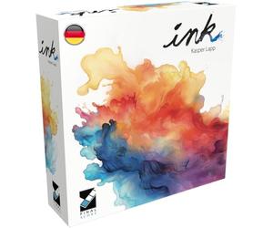 Asmodee, Ink, Final Score Games, Juego Familiar estratégico y artístico, de 1 a 4 Jugadores, a Partir de 8 años, 30 a 45 Minutos, versión Alemana