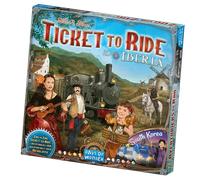 Asmodee - Juego de mesa ¡Aventureros al Tren! Iberia y Corea del Sur