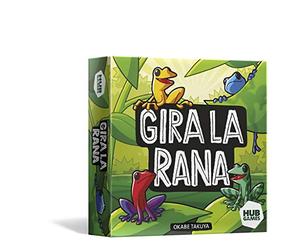 Asmodee - Juego de Mesa - Gira la Rana - ¡Ayuda a Tus Coloridas y llamativas Ranas a apoderarse de una pequeña Parte de la Selva!