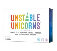 TeeTurtle, Unstable Unicorns, Juego de Cartas de Estrategia para Adultos y Niños, A Partir de 8 Años, De 2 a 8 Jugadores, 45 Minutos por Partida, Español