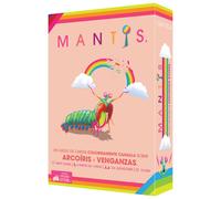 Asmodee Juego Mantis: Puntúa o Hurta Cartas para la Victoria Absoluta o la Derrota Más Vergonzosa, Para Niños y Adultos (+7 Años)