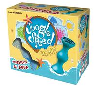 Asmodee Jungle Speed Beach, Juego de Mesa Divertido para Adultos y Niños, Juega en la Piscina y Playa, A Partir de 7 Años, De 2 a 10 Jugadores, 15 Minutos por Partida, Español