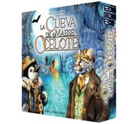 Asmodee La Cueva del Maese Ocelote Juego de Mesa - Juego de Estrategia Familiar para 2 Jugadores, a Partir de 8 años, 20 Minutos de Juego, Aventura con Gemas, Versión en Español
