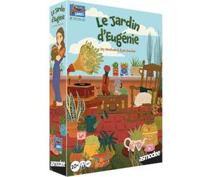 Asmodee Le Jardin d'Eugenie Lookout Games - Juego de Mesa Familiar - Colección de Plantas - Desde 10 años - 2 a 4 Jugadores - 30 min - Versión Francesa de Gretchen's Garden