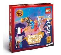 Asmodee Lego Ninjago: Destiny's Bounty Adventures! Juego de Mesa Oficial Lego Ninjago. Juego de Aventura cooperativa para Toda la Familia, 30 Minutos, 2 a 4 Jugadores, a Partir de 8 Años, Francés