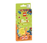 Asmodee - Lego Recreate Activity Cards - Animales, Juego de Sociedad Oficial Lego - Juego de construcción rápido y Divertido para Toda la Familia: 15-30 min, 1-5 Jugadores, a Partir de 6 años